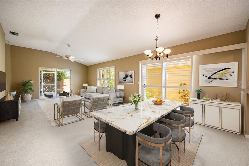 Whether you are retired and looking to downsize or need the ideal escape for the Winter this flowing floor plan is sure to impress. Virtually Staged.