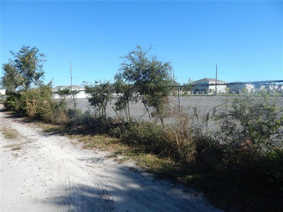 Driveway and neighboring property