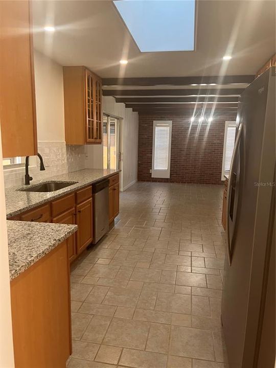 Kitchen with Skylight