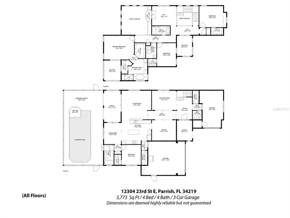 На продажу: $594,900 (4 спален, 3 ванн, 3573 Квадратных фут)