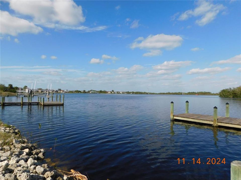 Open water access to the Gulf of Mexico