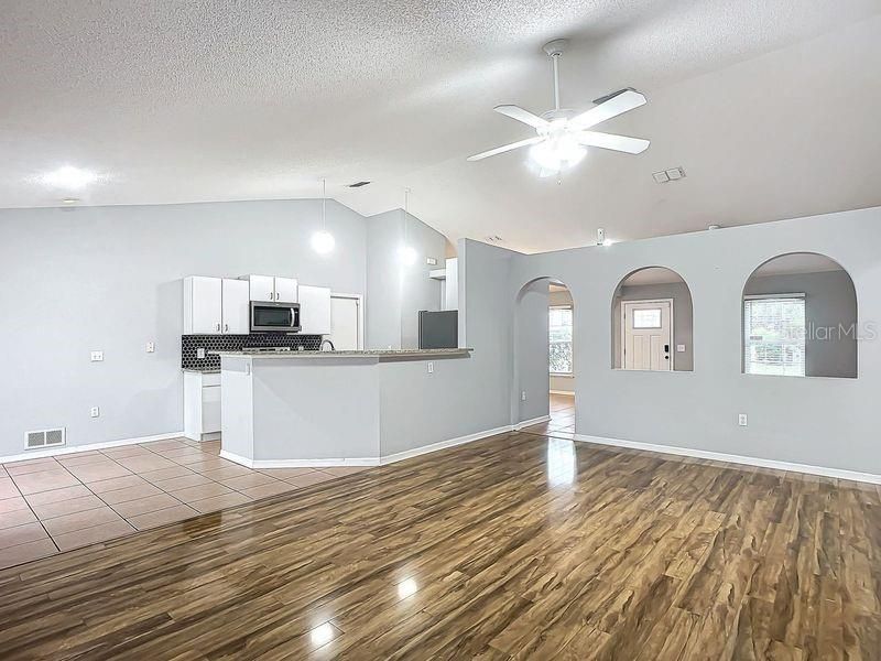 Family room to Kitchen