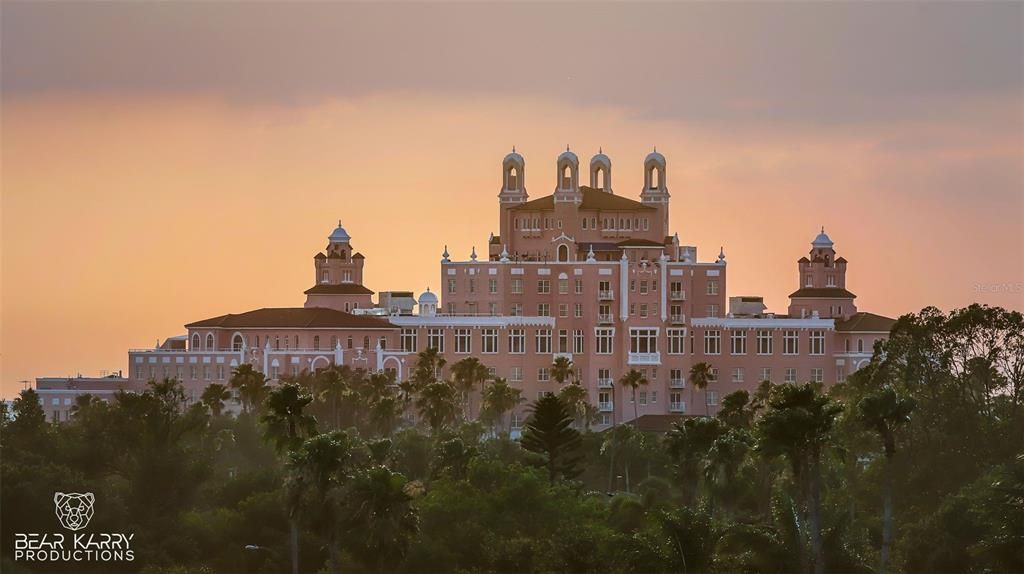 The iconic Don Cesar Hotel