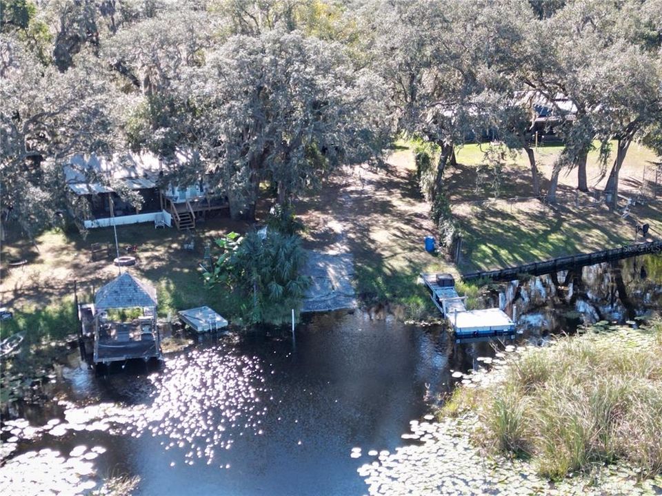 Lake Kerr private boat ramp