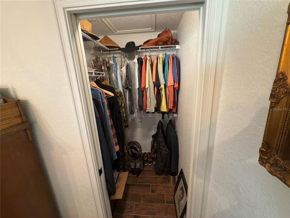 Primary bedroom closet