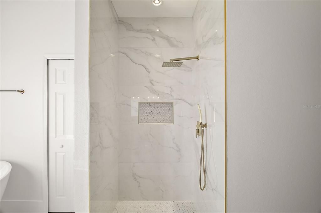 Remodeled Primary Suite Shower