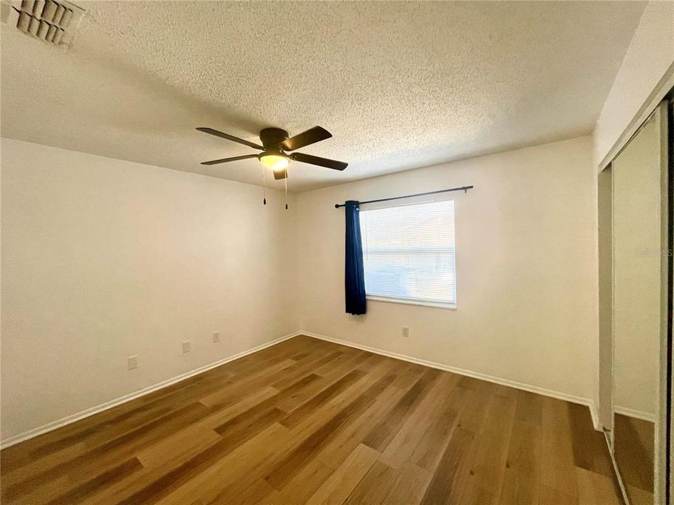 Rear bedroom has great closet space!