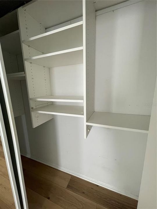 A place for everything in this closet!