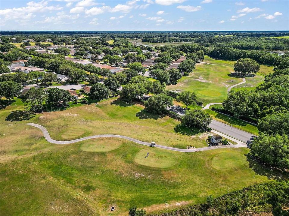 One of two golf courses