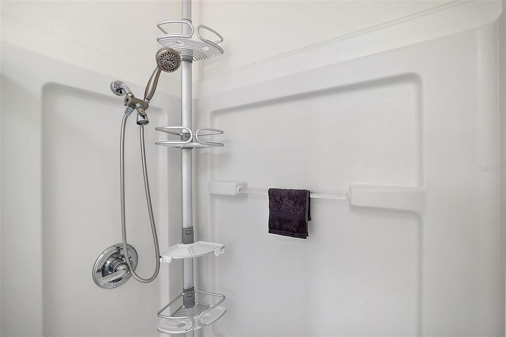 Primary ensuite shower.