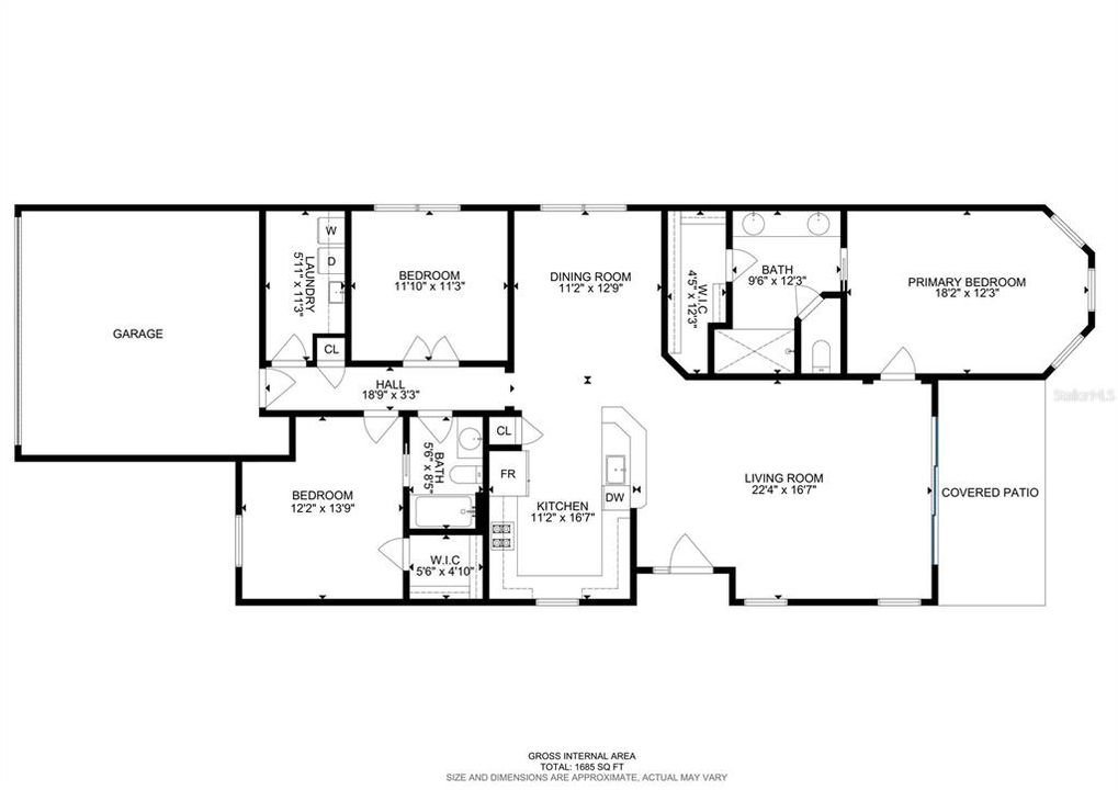 For Sale: $549,900 (3 beds, 2 baths, 1685 Square Feet)