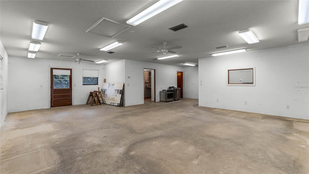 Large Bonus Room with Half Bath