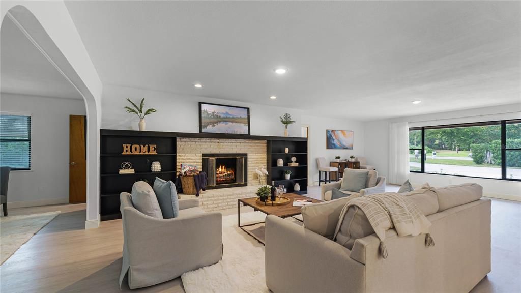 Living Room with Large Windows