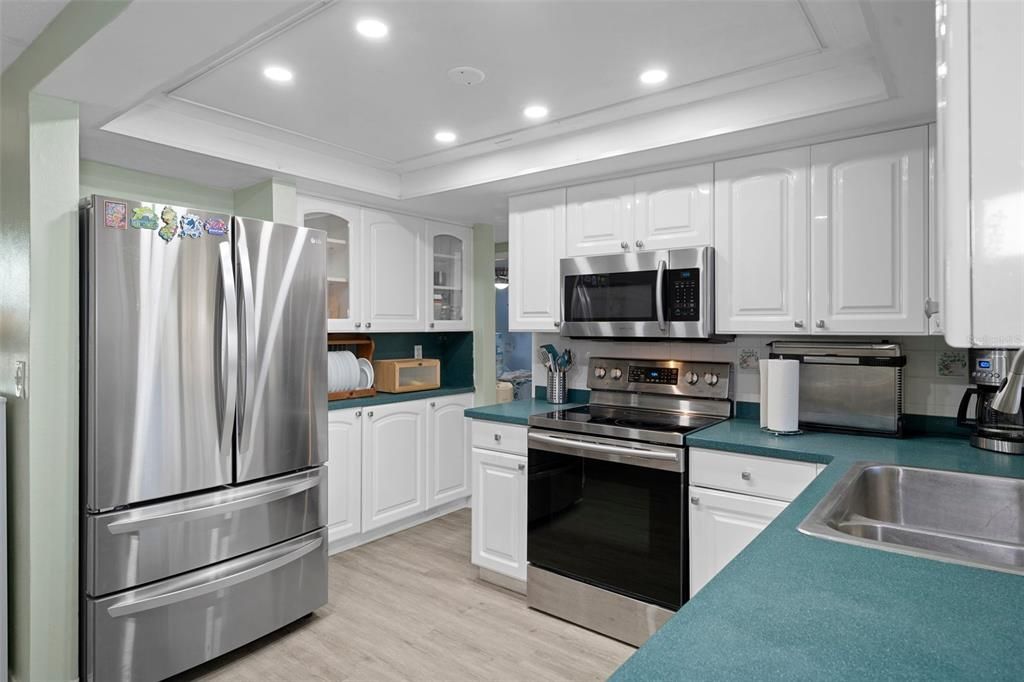 Kitchen with Stainless Steel Appliances