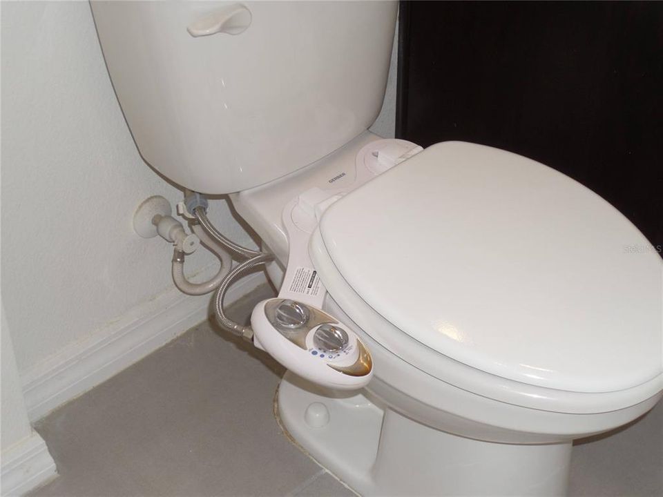 Toilet with Bidet