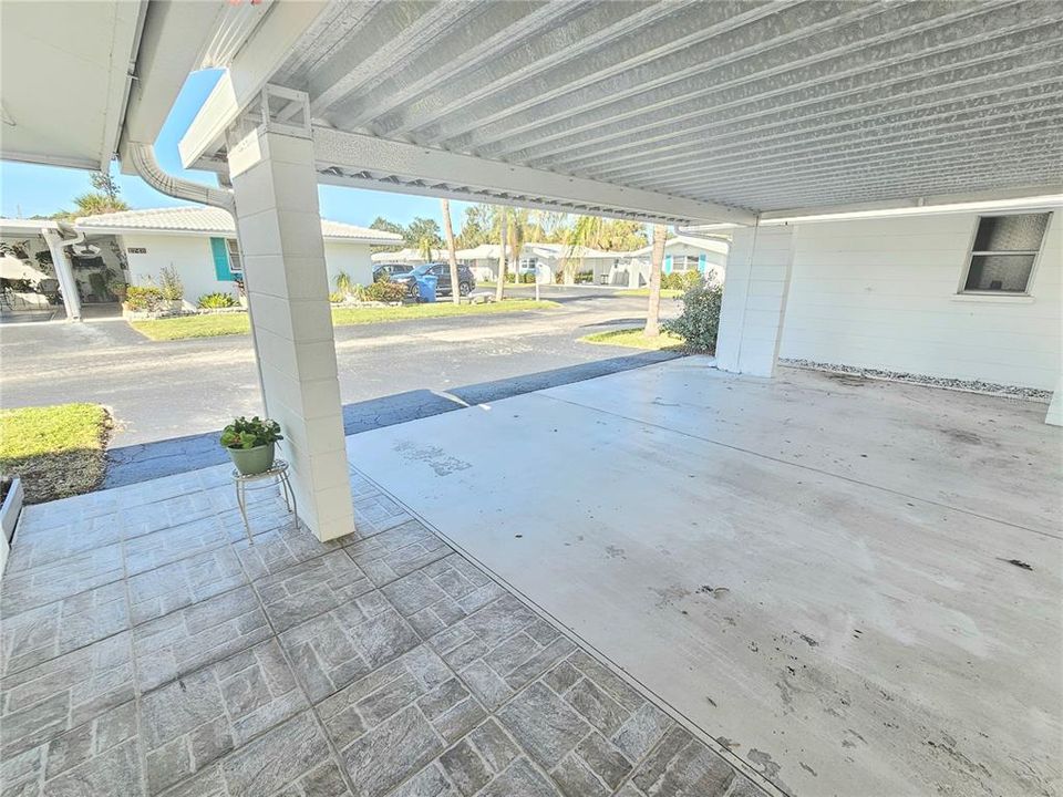 Covered carport