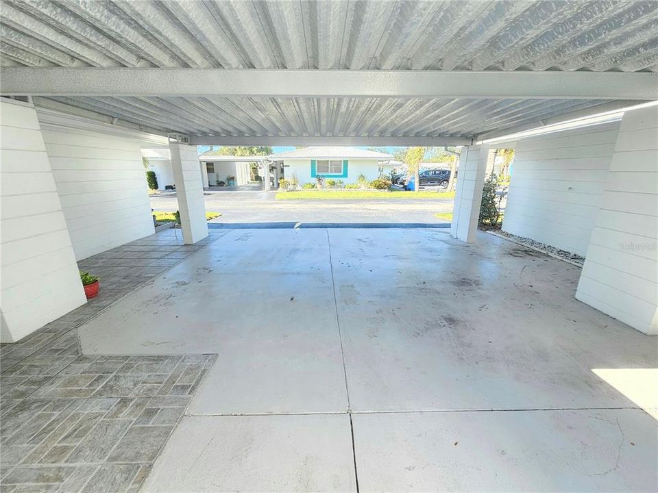 Covered carport