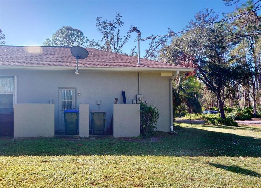 AC units and Garage Man Door