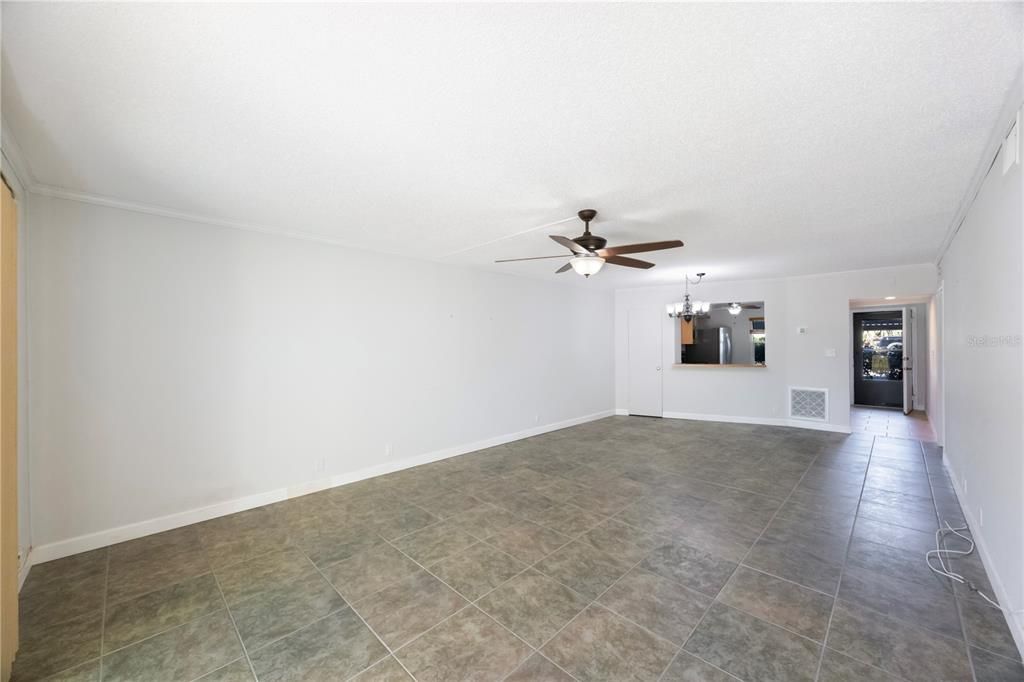 Living/Dining room combo