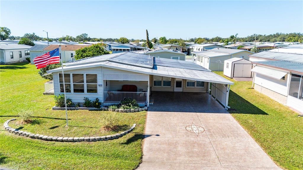 Double carport on this home.