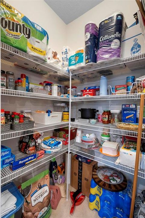 Large walk-in Pantry