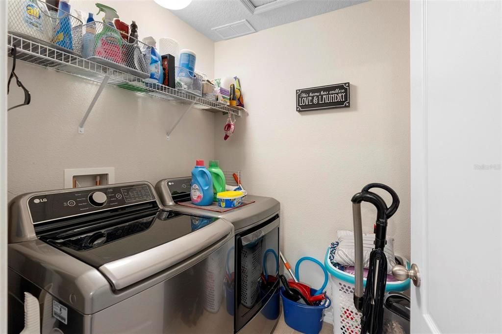 Upstairs Laundry Room