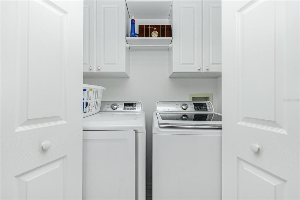 Laundry closet