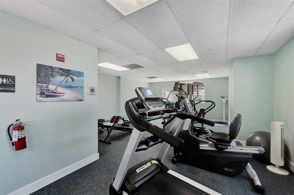 Fitness Rooms in building 1500 & 1600.