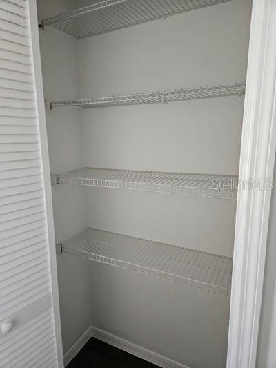 Multiple storage closets