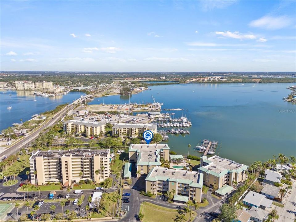 Building A is located on the intercoastal.