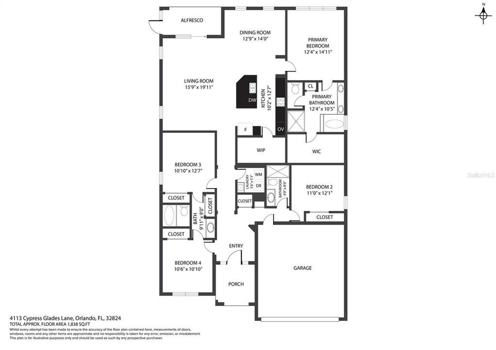 Active With Contract: $545,000 (4 beds, 3 baths, 1965 Square Feet)