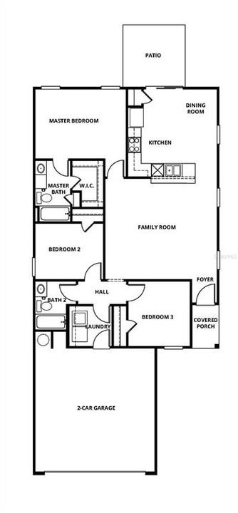 На продажу: $295,900 (3 спален, 2 ванн, 1211 Квадратных фут)