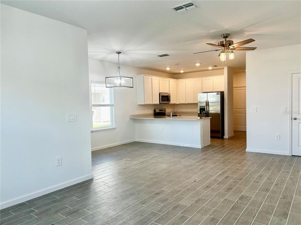 FAMILY ROOM/KITCHEN