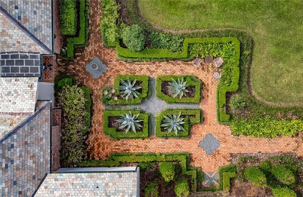 Aerial View of Parterre