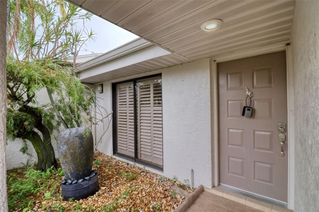 Front courtyard