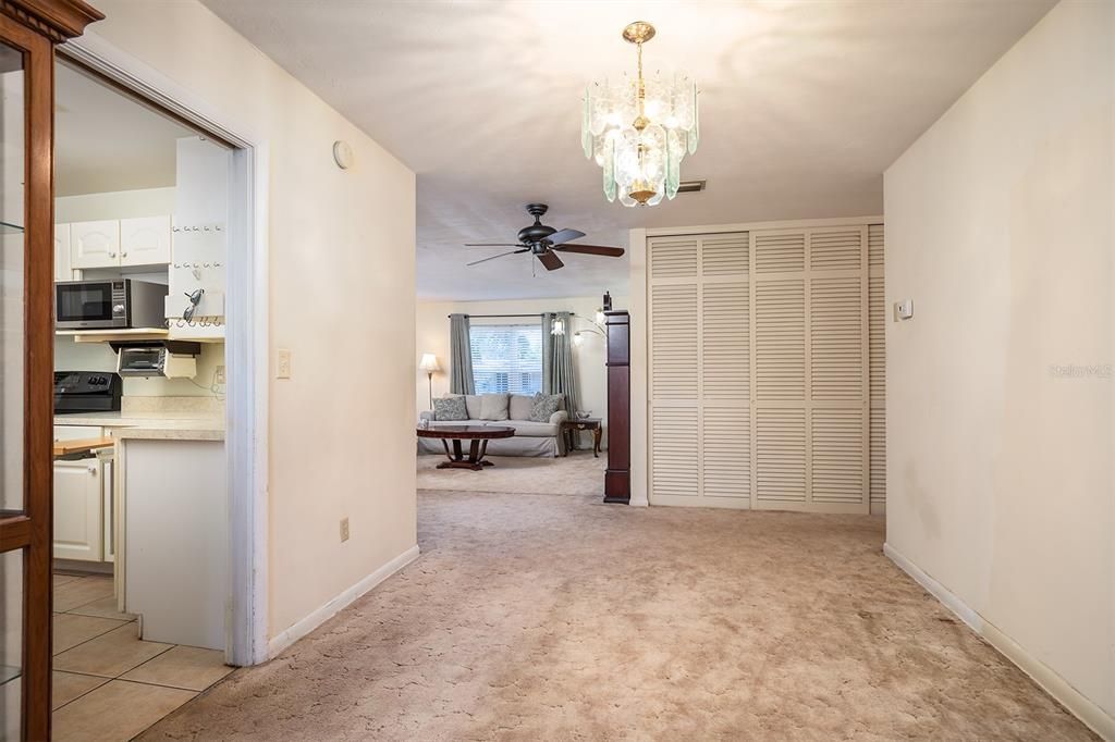 Dining area from Florida room