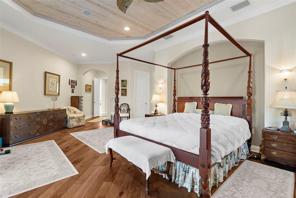 Primary Bedroom featuring 2 walk-in closets.