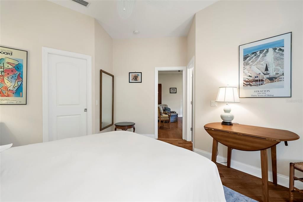 Looking out/entrance to Bonus Room from bedroom 4.