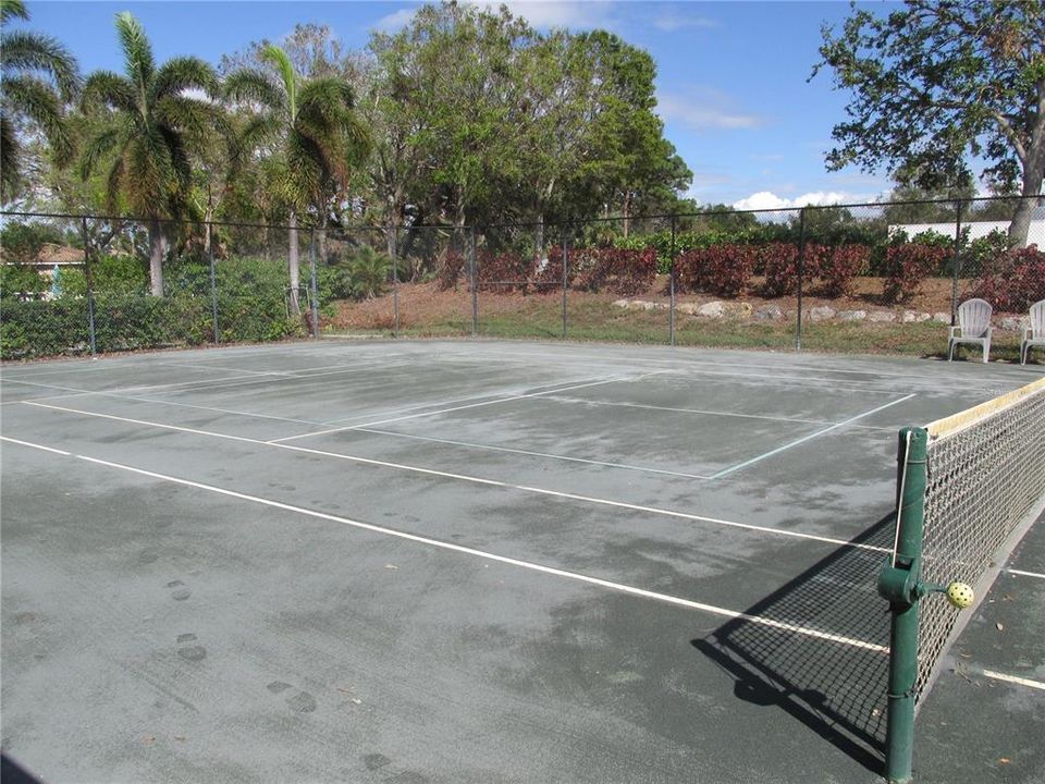 Tennis courts