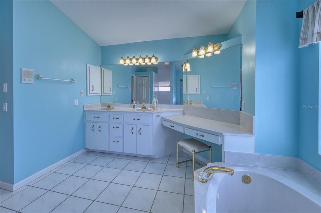 Master Bath with Dual Sinks