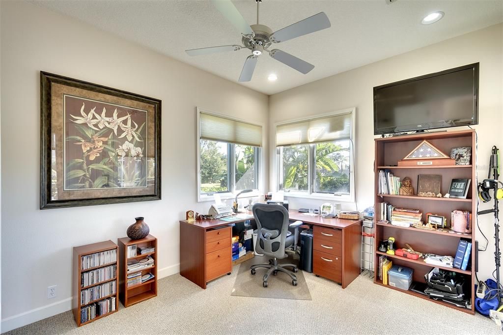 Spacious office/den area.