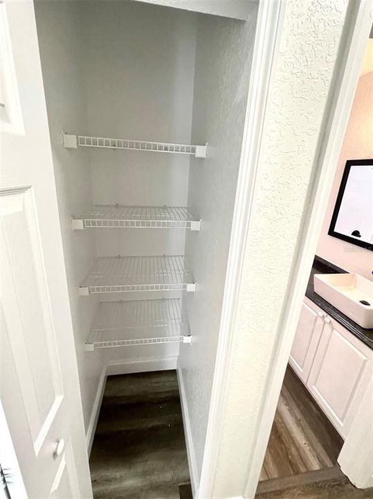 Linen closet