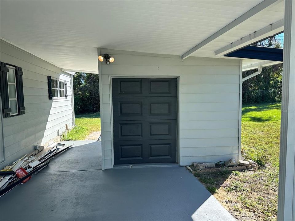 Shed main door