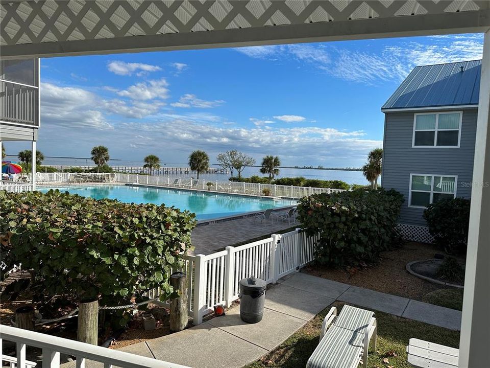 View from the clubhouse deck.