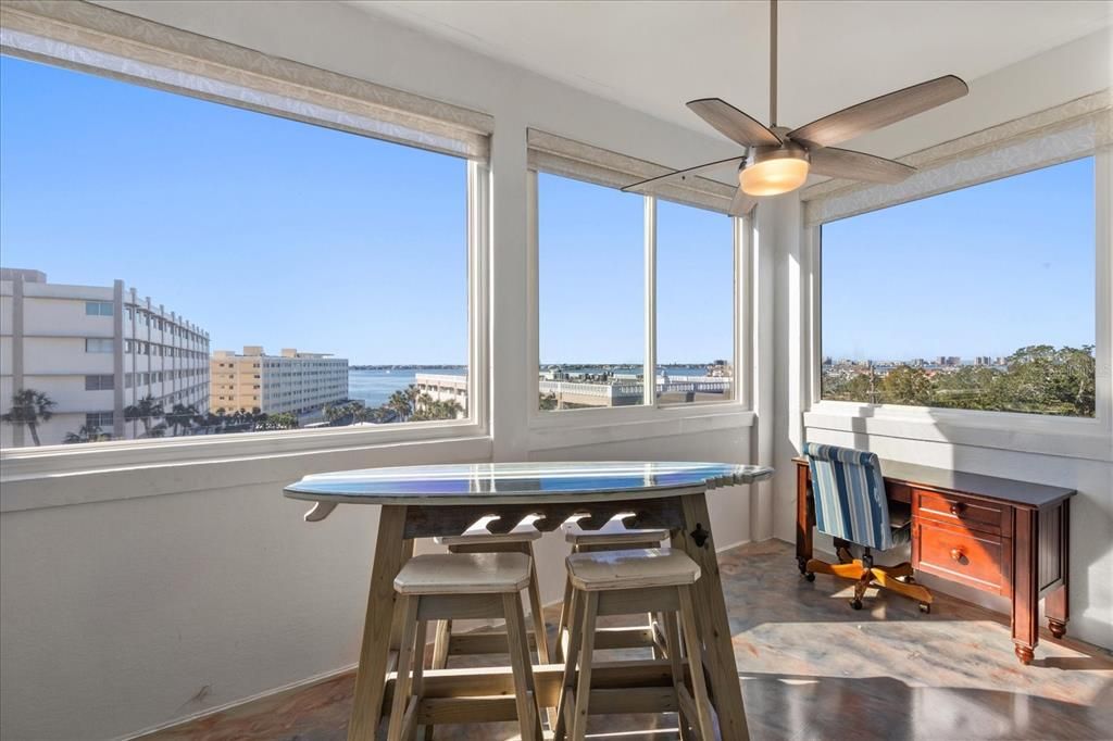 Florida Room overlooking the Intracoastal