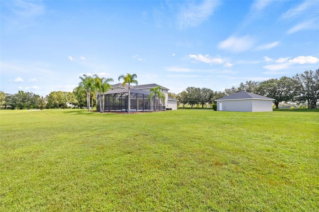 18307 White Fang Ct, Parrish FL 34219 FoxBrook Communities, MLS#A46302662+ Acres, with home, pool and outbuilding