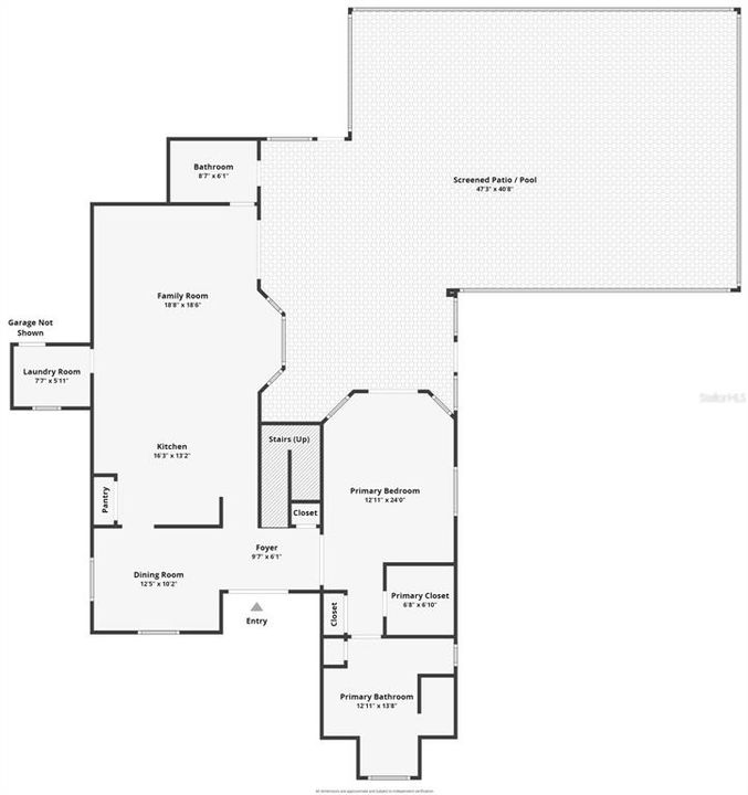 18307 White Fang Ct, Parrish FL 34219 FoxBrook Communities, MLS#A4630266downstairs floor plan