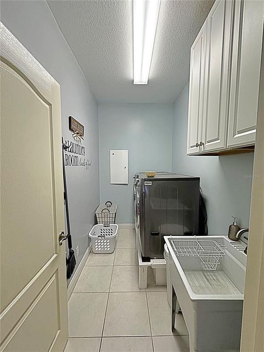 Laundry room.