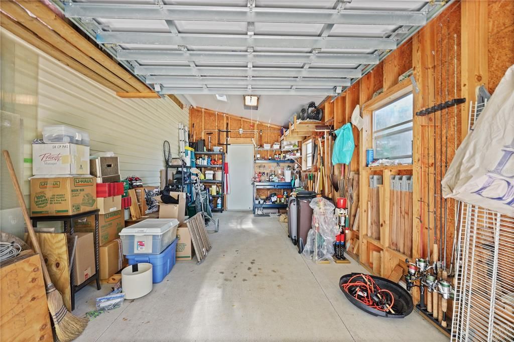 Inside Garage