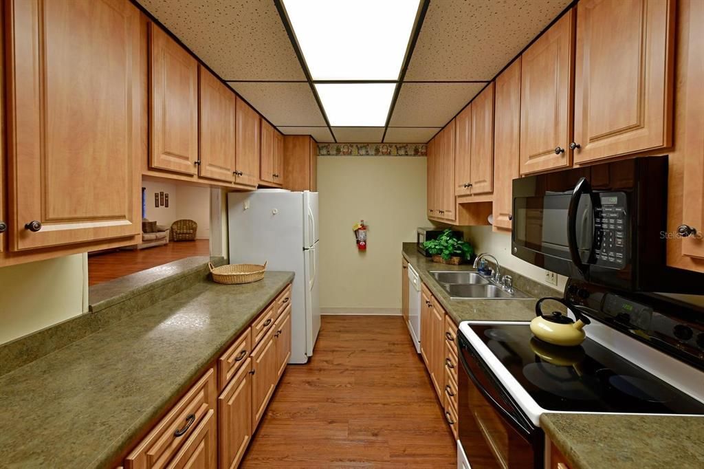 Community clubhouse kitchen